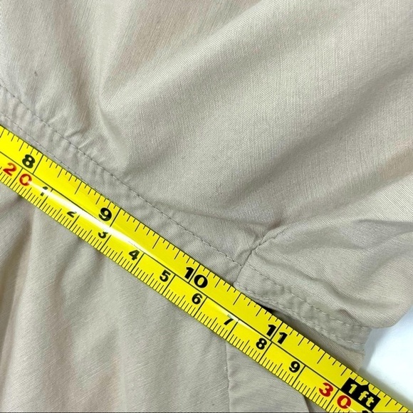 Columbia Beach Board Shorts Water Pants Tan/Green Size Small - Picture 14 of 15